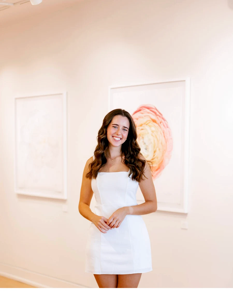 Maegan Royster in her studio